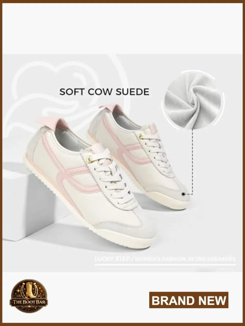 Women's Retro Fashion Sneakers Lightweight Comfortable Casual Athletic Shoes